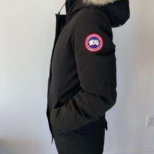 Canada Goose Womens S/P Black Jacket